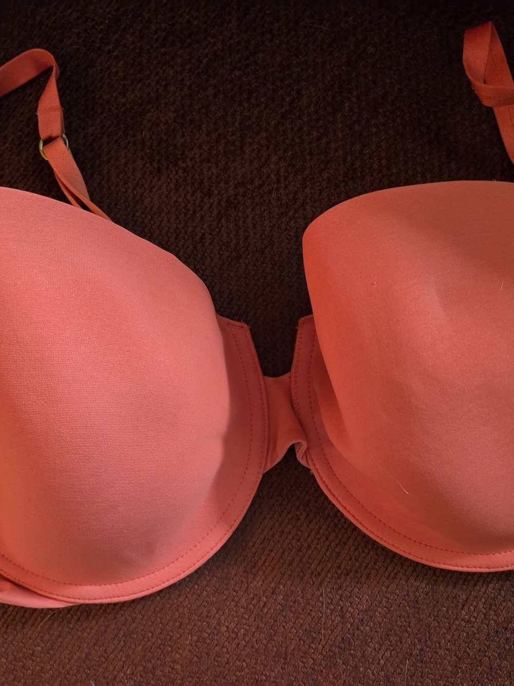 Victoria's Secret Orange Very Sexy Underwire Bra Size 34DD